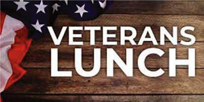 Veterans luncheon set for Thursday, May 16